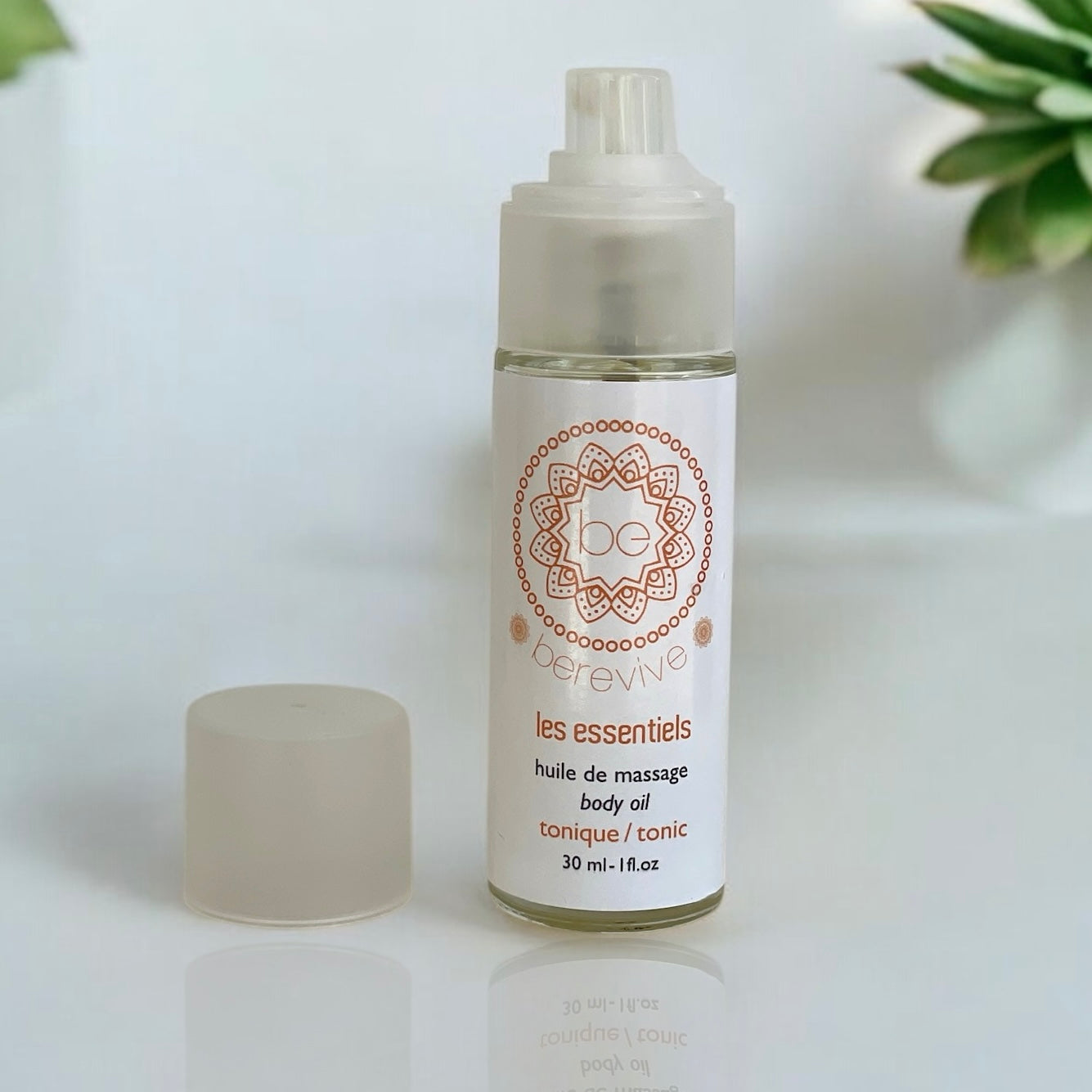huile de massage Tonique aux huiles essentielles