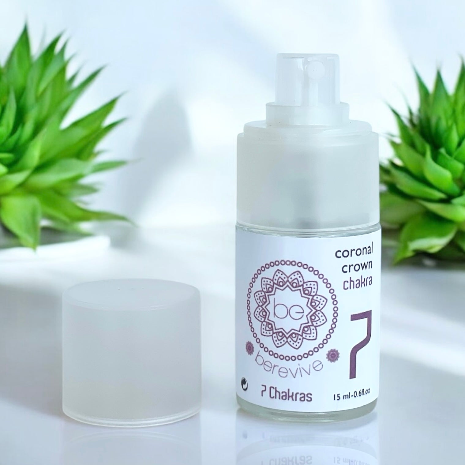 Mélange d'huiles essentielles pour ouvrir et harmoniser le chakra de la couronne - Chakra coronal - Berevive
