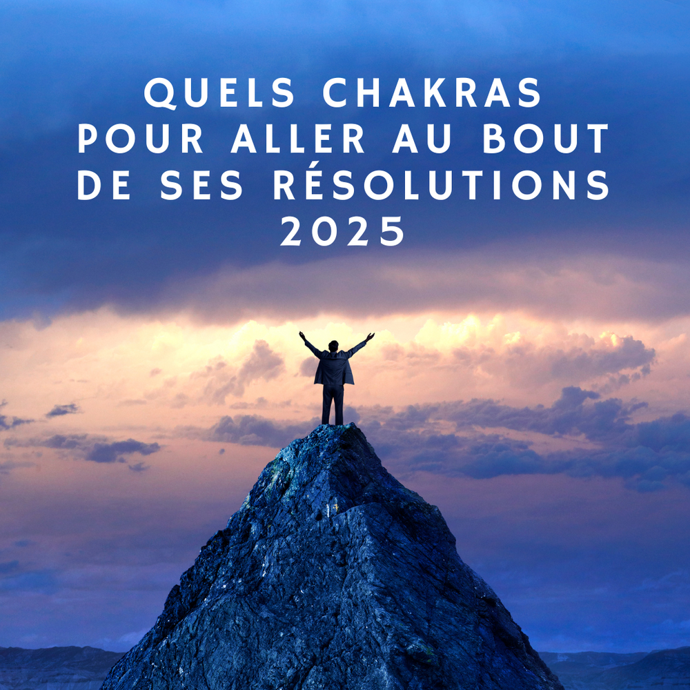 QUELS CHAKRAS POUR ALLER AU BOUT DE SES RESOLUTIONS 2025